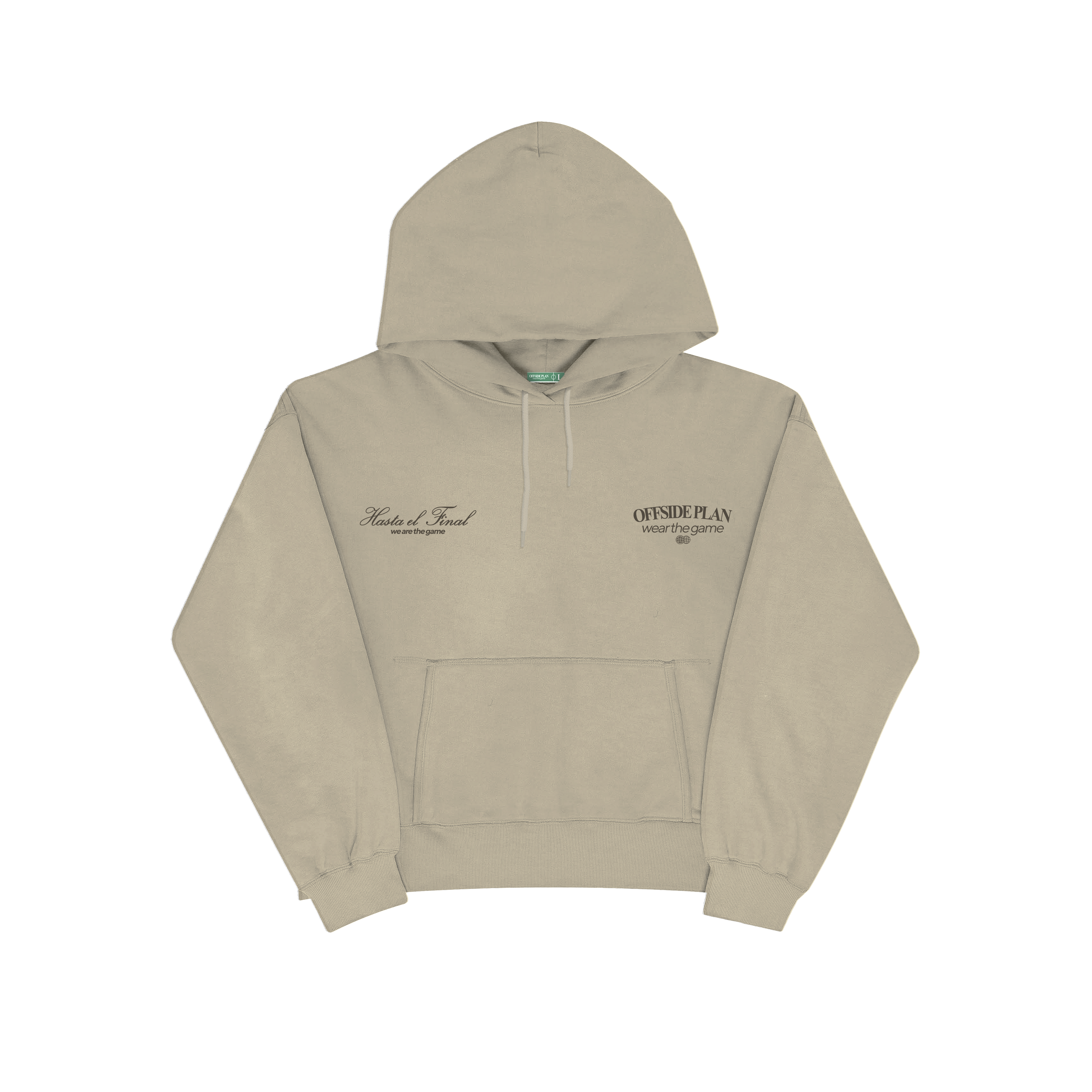 Sudadera "Nacidos para ganar" - Sand