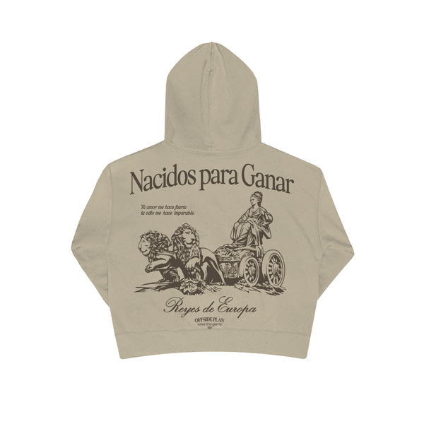 Sudadera "Nacidos para ganar" - Sand