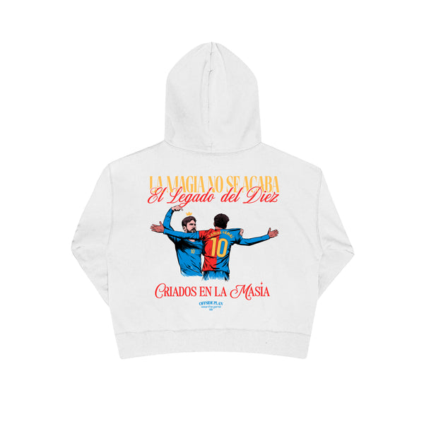 Sudadera "Lamine & Messi" - Blanco