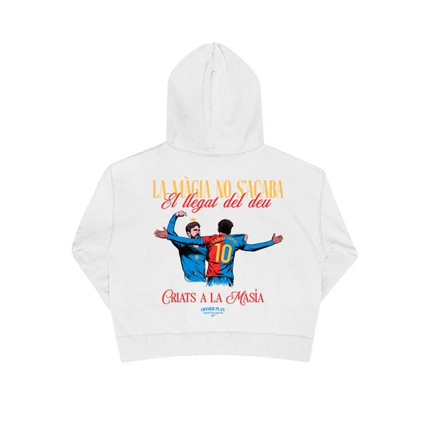 Sudadera "Lamine & Messi" - CATALÀ - Blanco