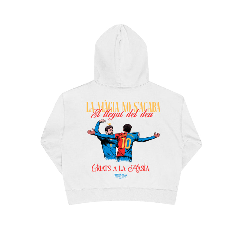 Sudadera "Lamine & Messi" - CATALÀ - Blanco