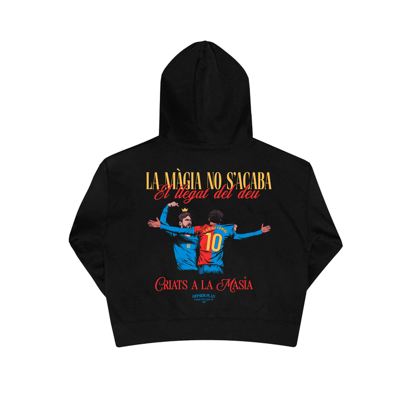 Sudadera "Lamine & Messi" - CATALÀ - Negro