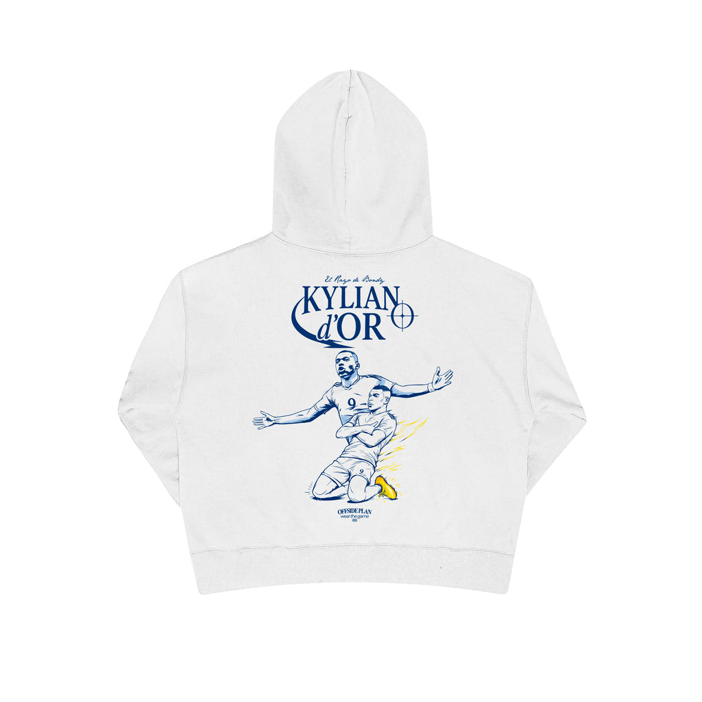 Sudadera "Kylian D'Or" - Blanco