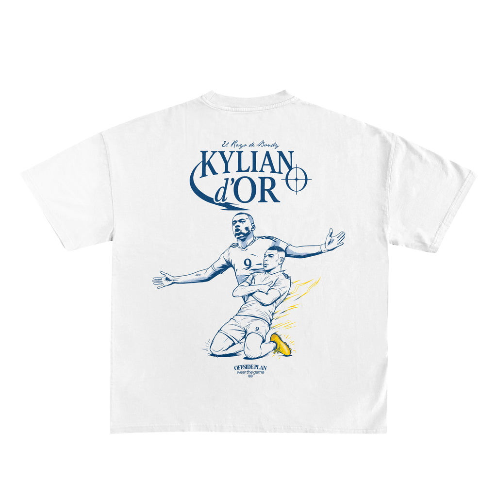 Camiseta "Kylian D'Or" - Blanca