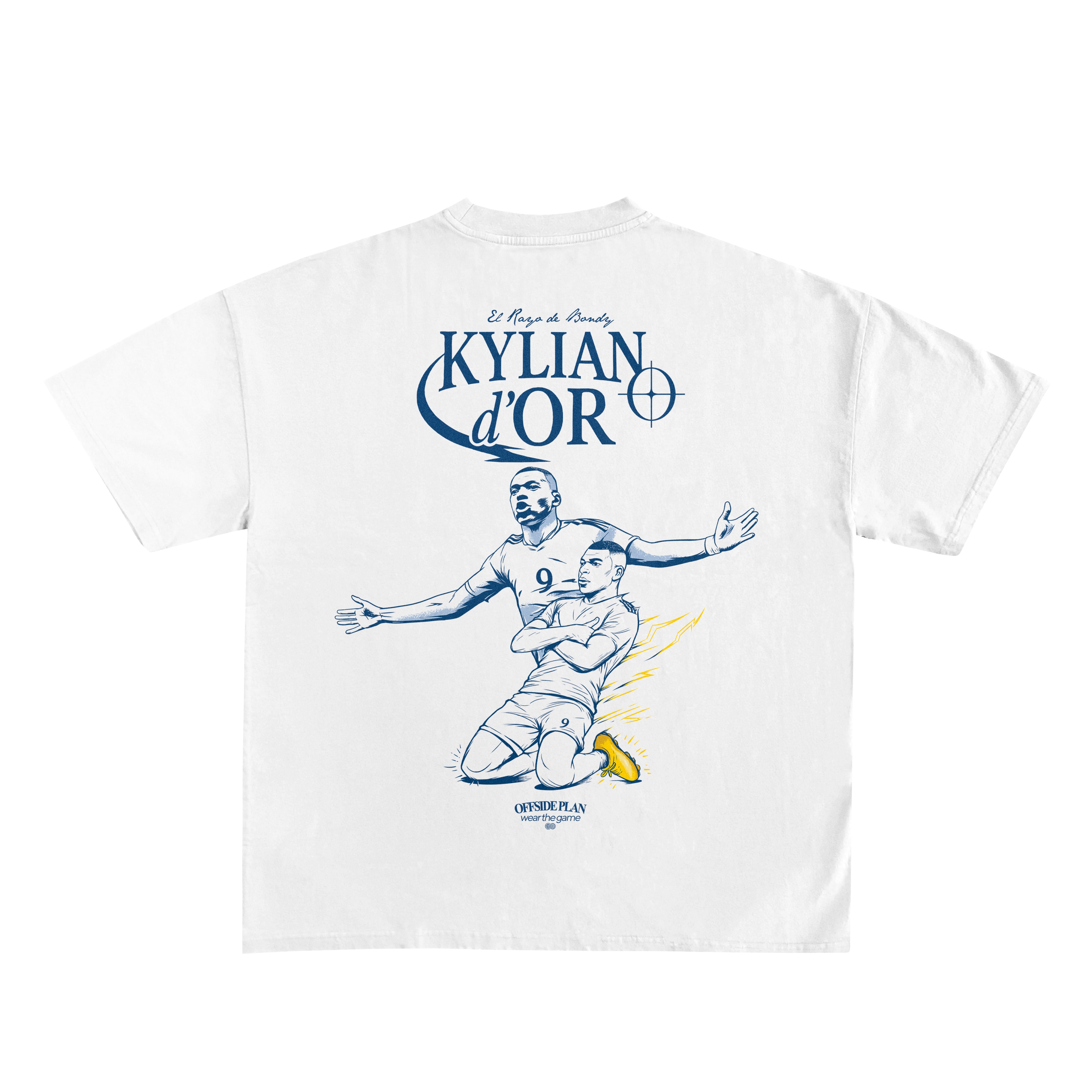 Camiseta "Kylian D'Or" - Blanca