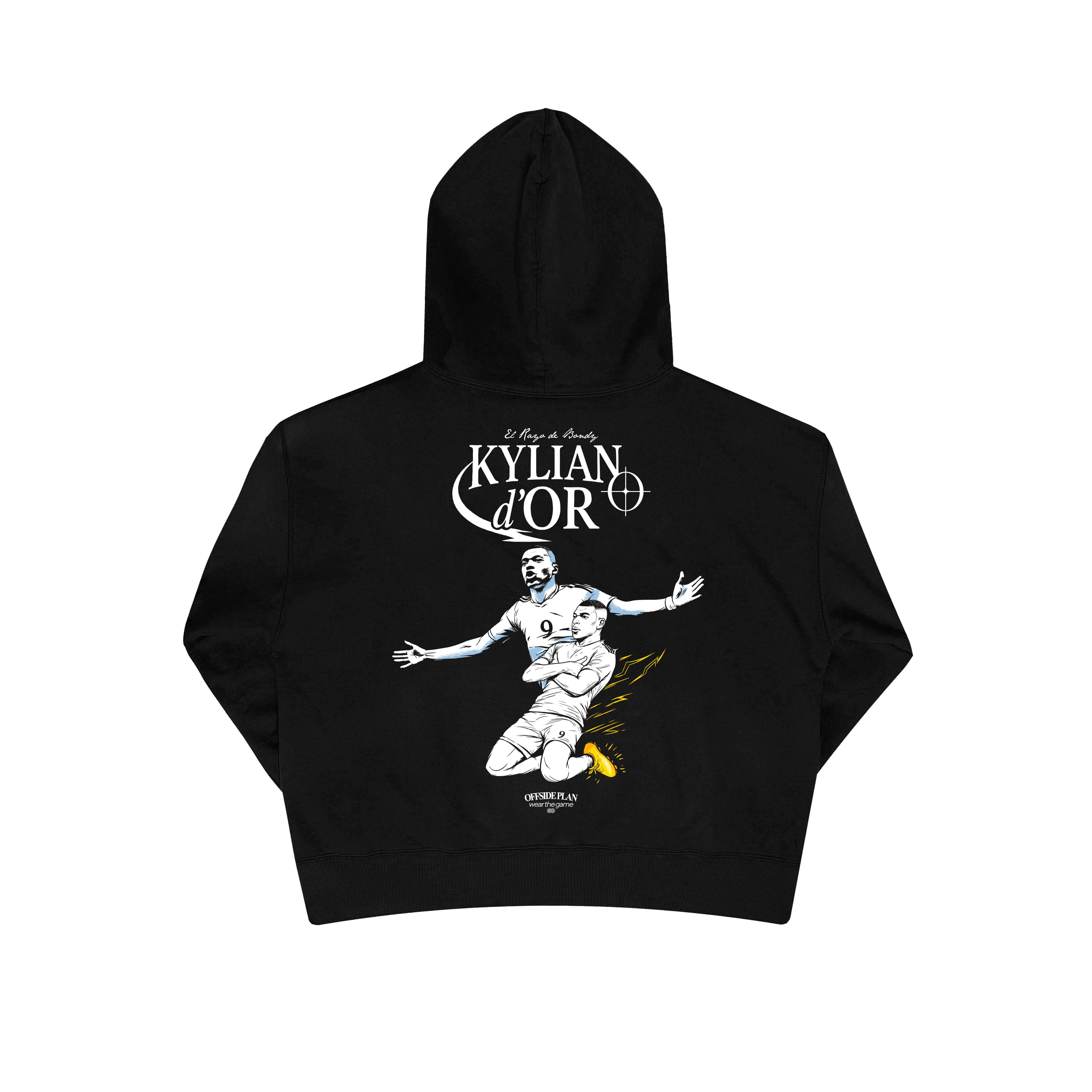 Sudadera "Kylian D'Or" - Negro