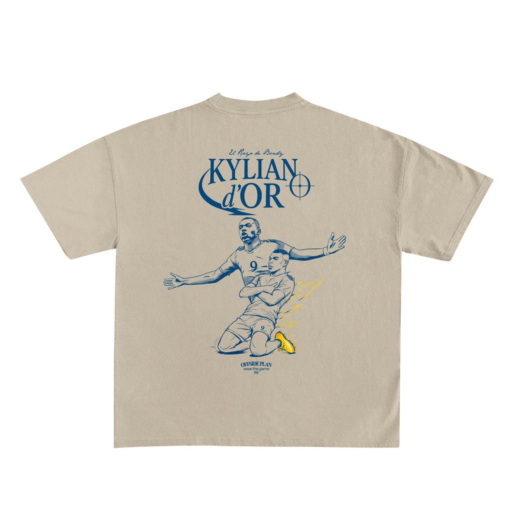 Camiseta "Kylian D'Or" - Sand