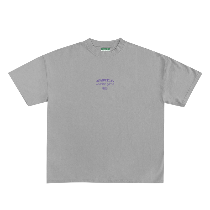 Camiseta "90 minuti" - Gris