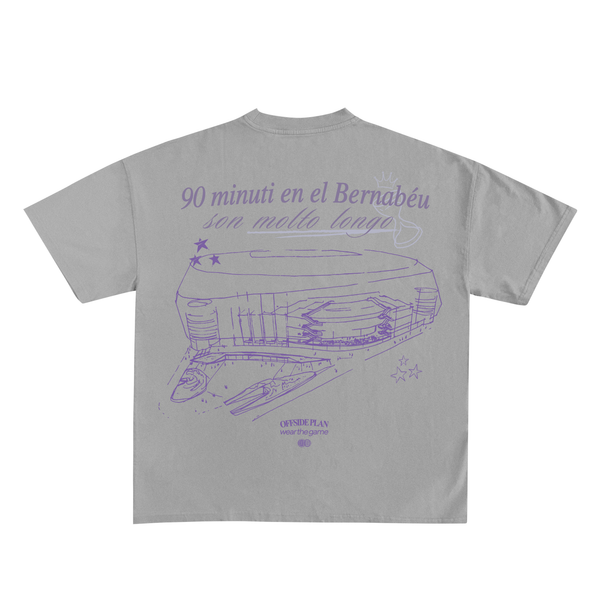 Camiseta "90 minuti" - Gris