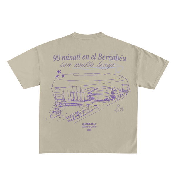 Camiseta "90 minuti" - Sand