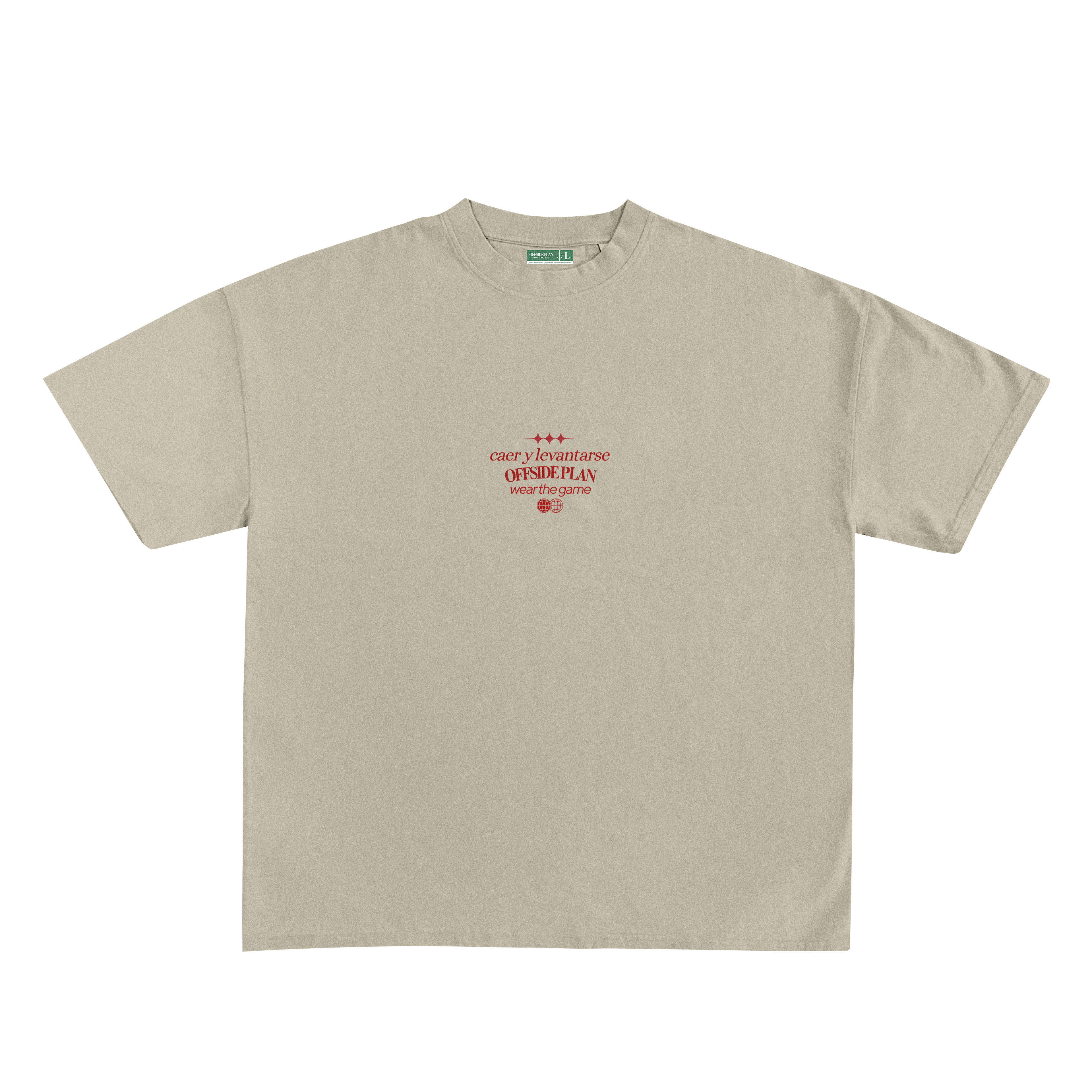 Camiseta "ME DA LA VIDA" - Sand