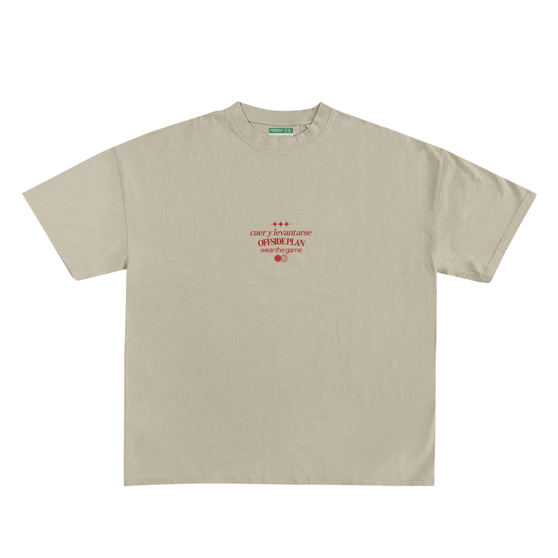 Camiseta "ME DA LA VIDA" - Sand