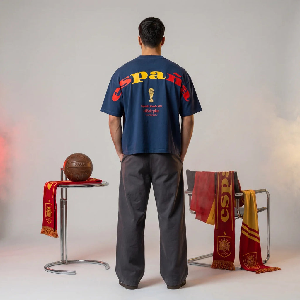 Camiseta "España"- Azul Marina
